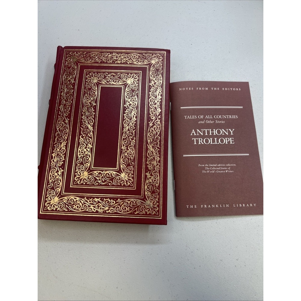 1984 FRANKLIN LIBRARY, ANTHONY TROLLOPE, TALES OF ALL COUNTRIES